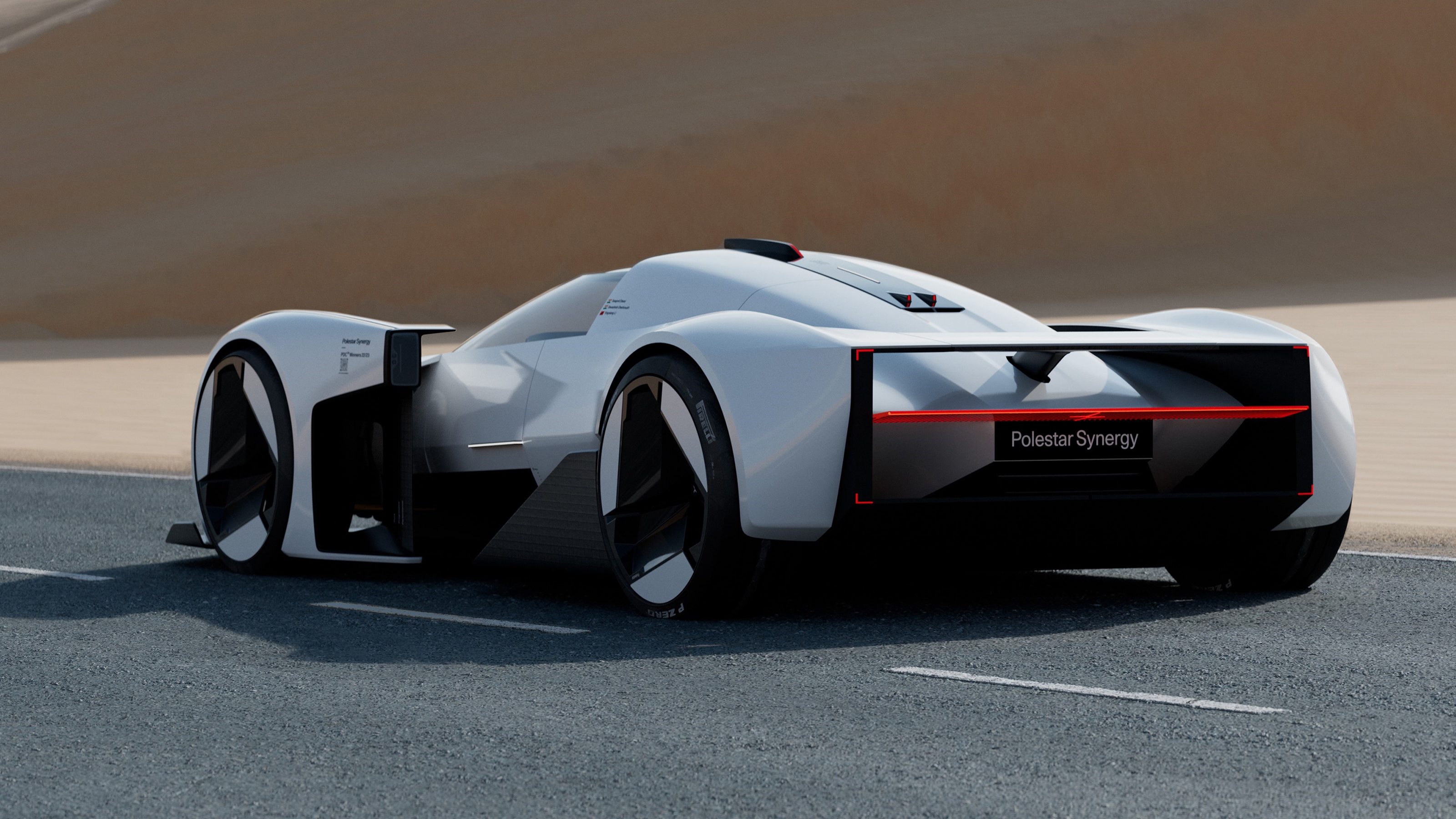 Polestar Synergy Design Concept - rear 3/4