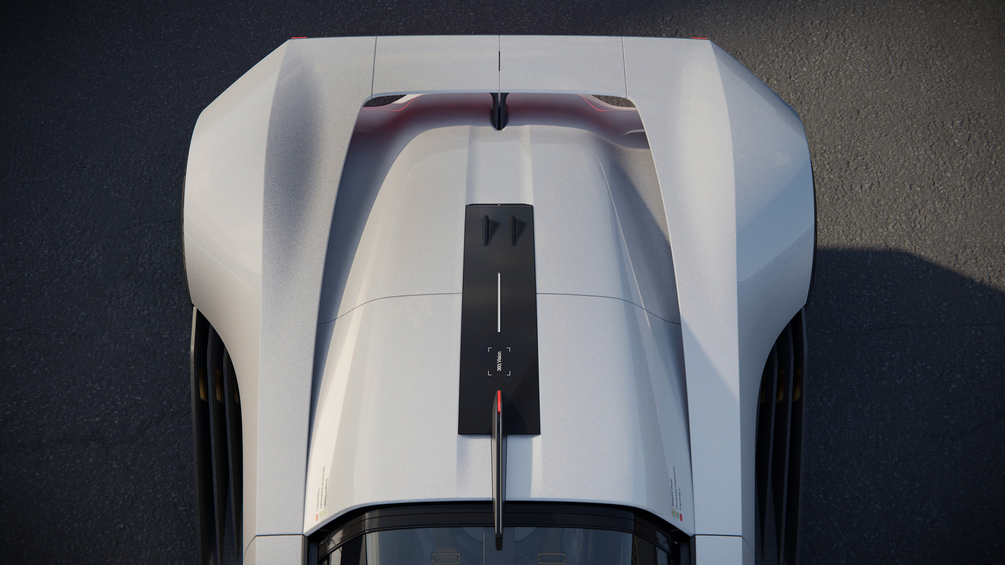 Polestar Synergy Design Concept - rear (bird's-eye view)