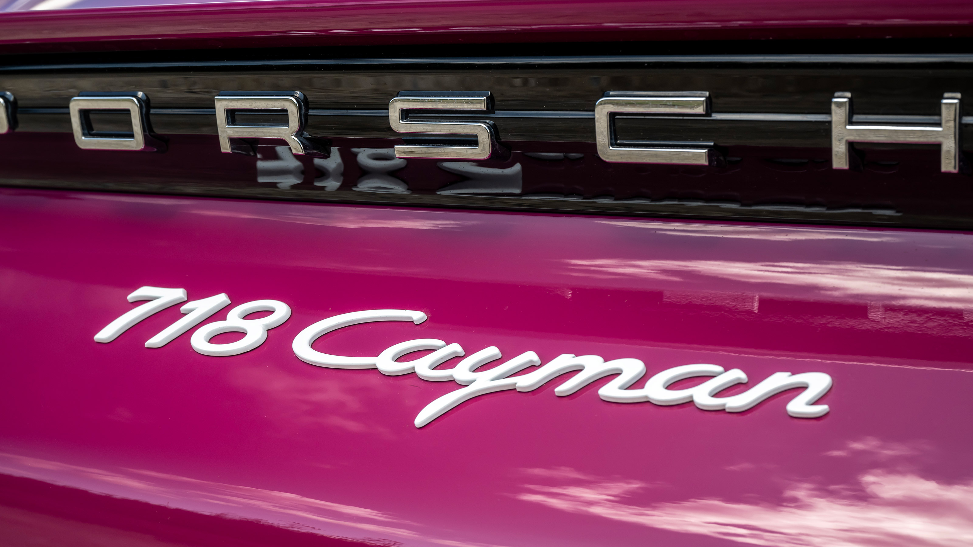 Porsche 718 Cayman Style Edition - rear badge