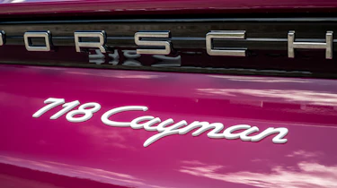 Porsche 718 Cayman Style Edition - rear badge