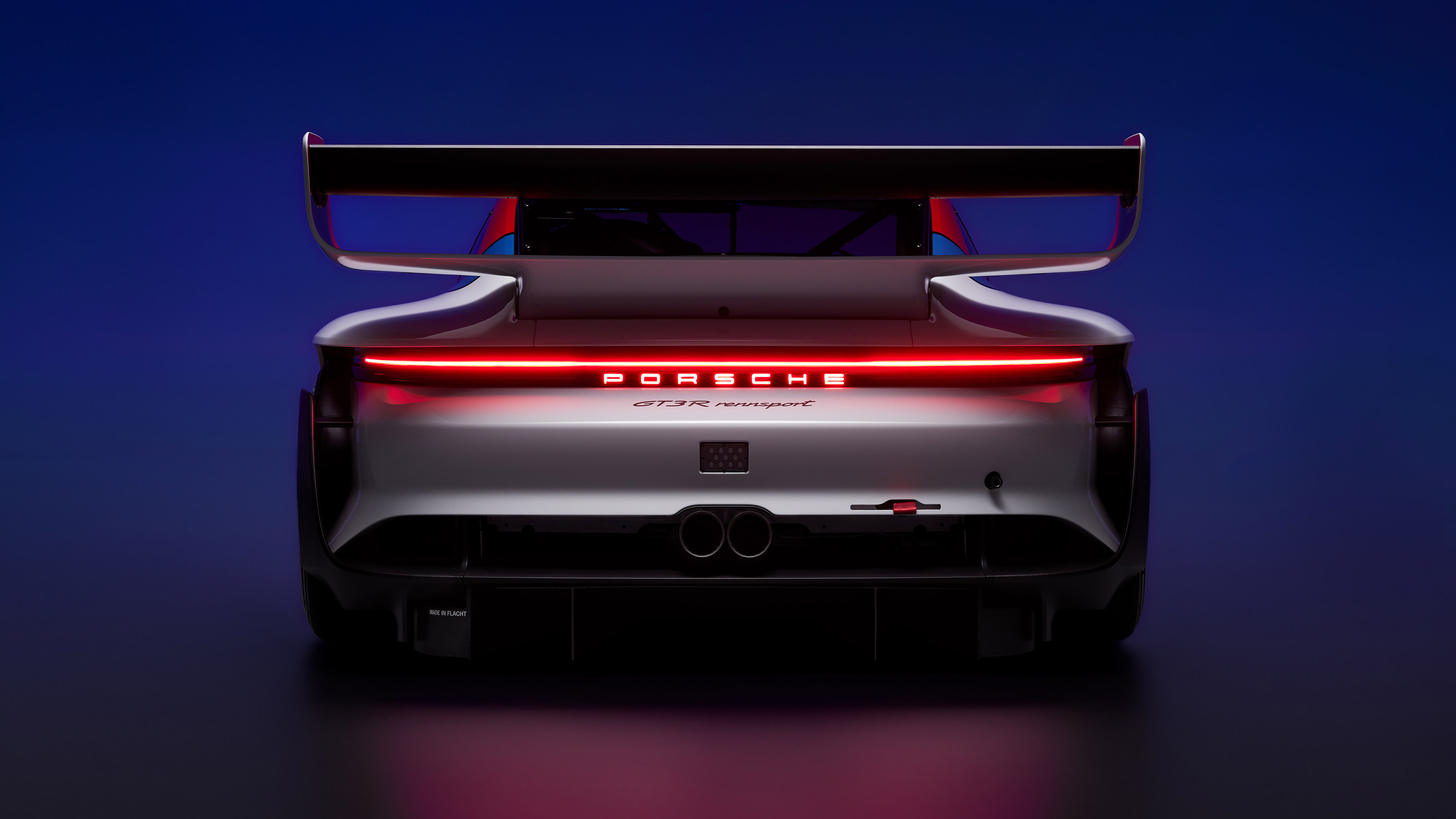 Porsche 911 GT3 R rennsport - full rear