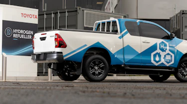 Hydrogen Toyota Hilux - rear static