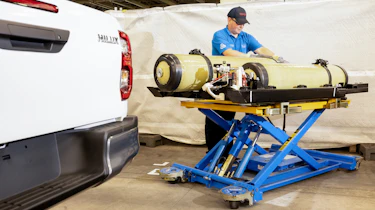 Hydrogen Toyota Hilux - hydrogen fuel cell