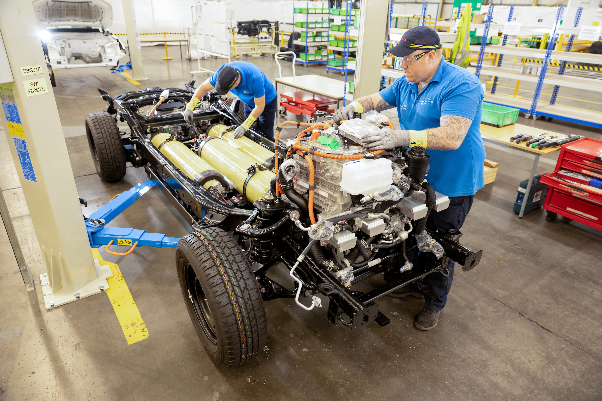 Hydrogen Toyota Hilux
