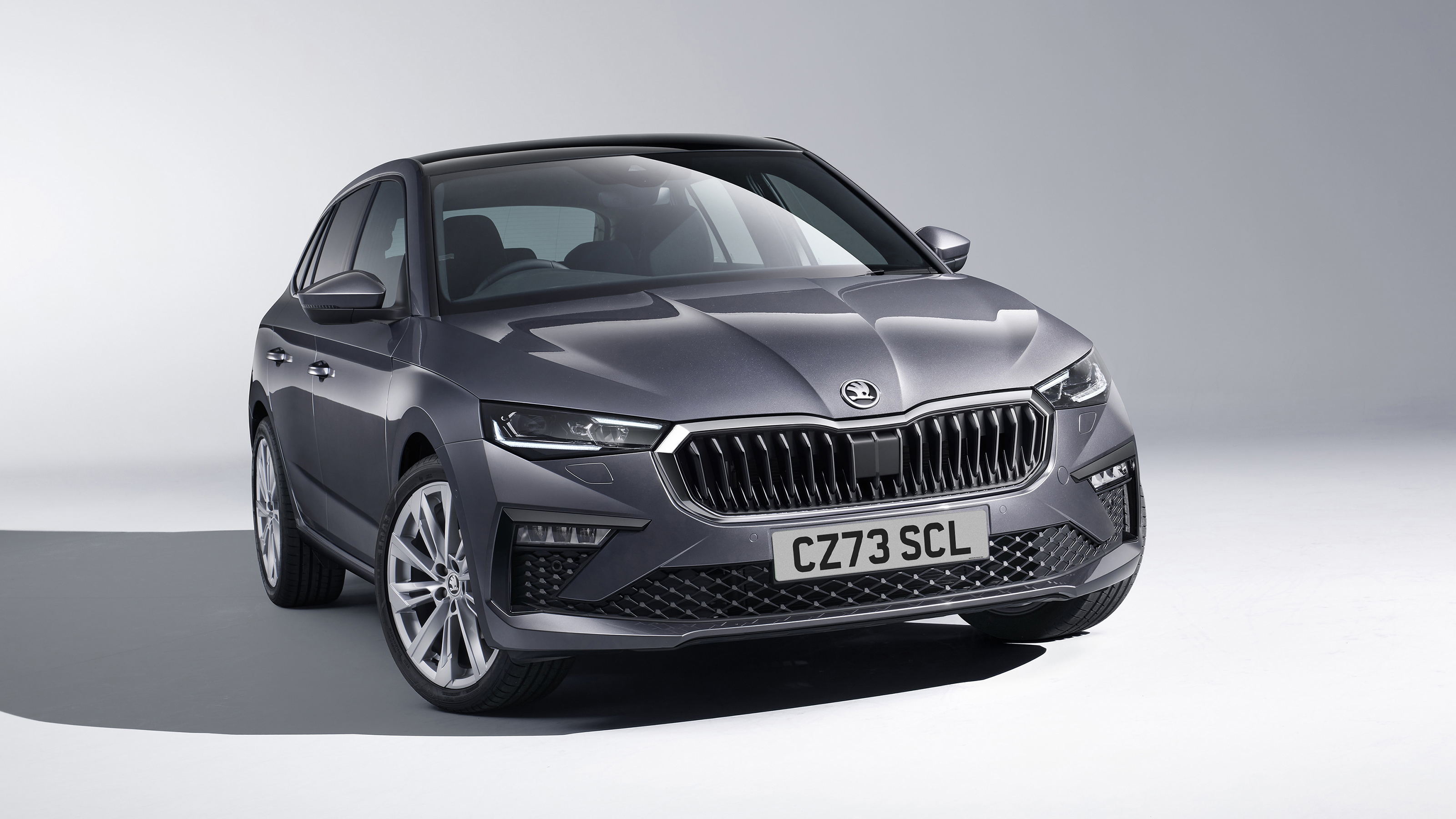 Skoda Scala facelift - front