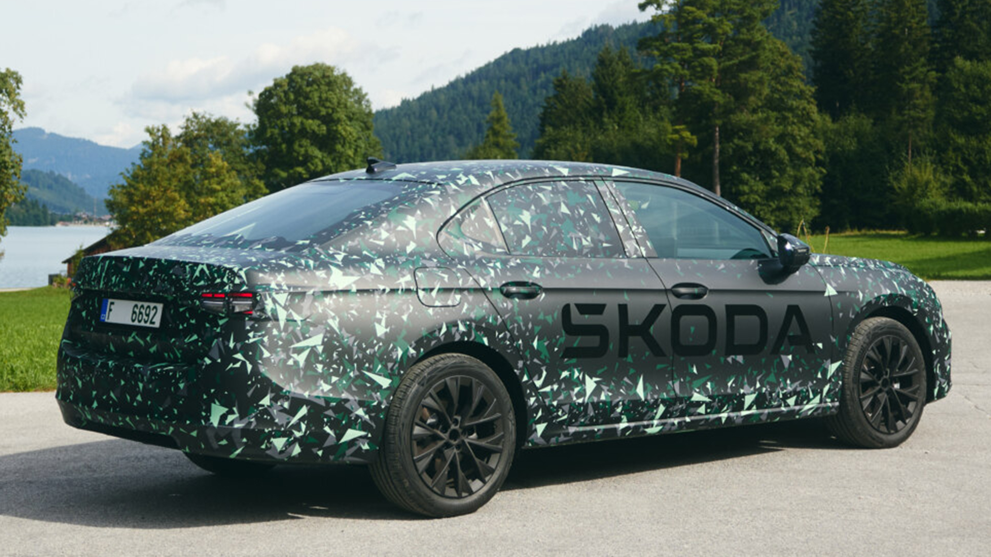 2023 Skoda Superb hatchback - rear static