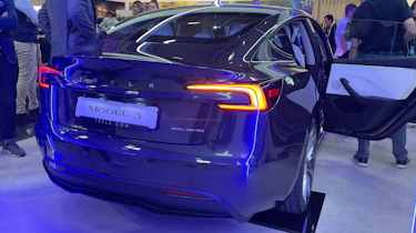 Tesla Model 3 facelift - Munich rear 2