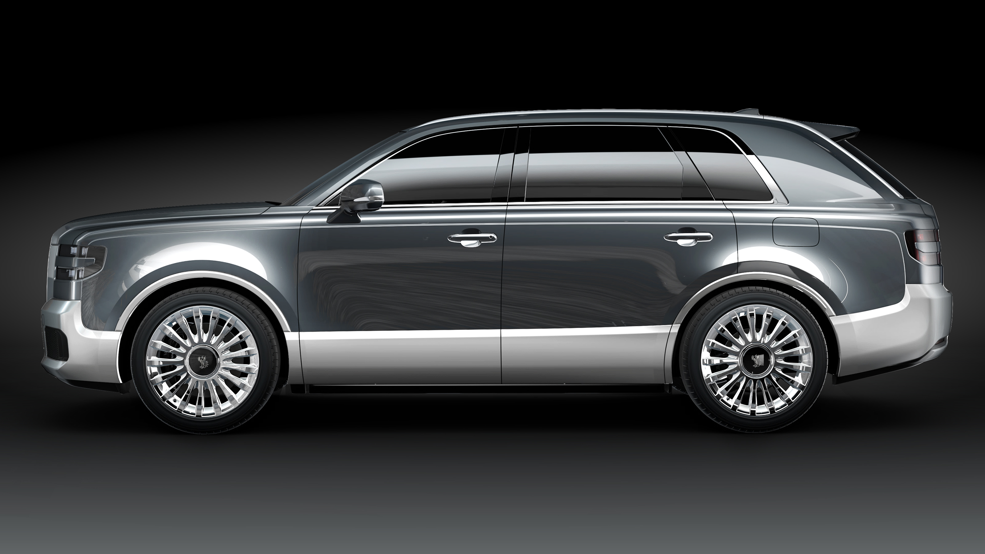 Toyota Century SUV - side 