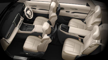 Toyota Century SUV - interior seats