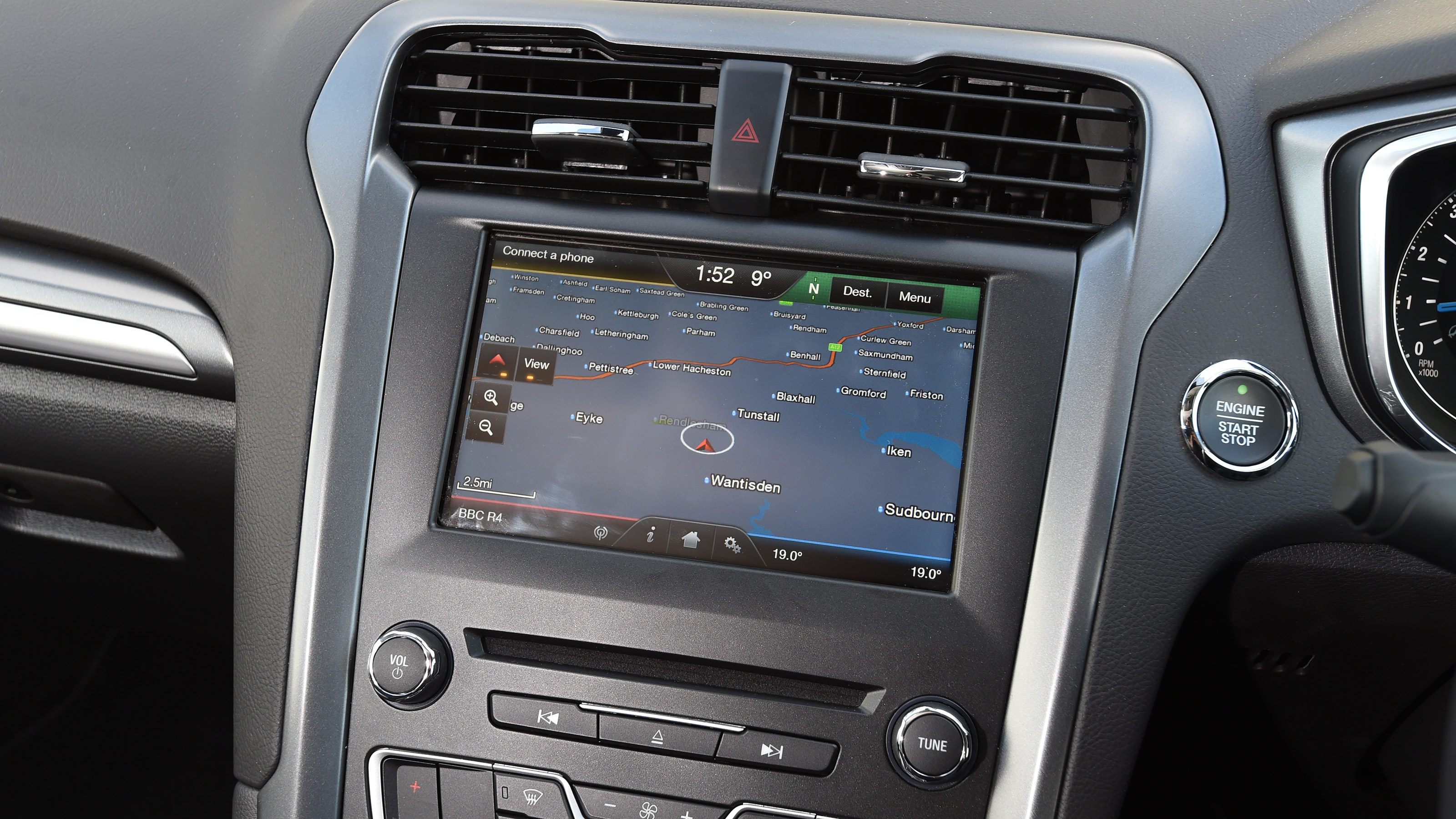 Ford Mondeo Mk4 - screen