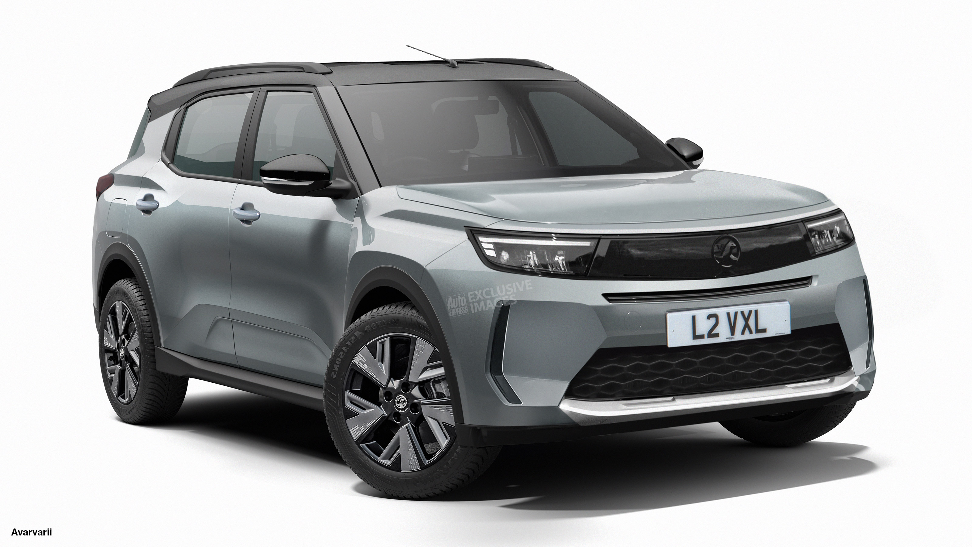 Vauxhall Crossland replacement - front (watermarked)