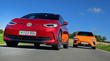 Volkswagen ID.3 vs MG4 - front tracking