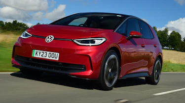 Volkswagen ID.3 vs MG4 - Volkswagen ID.3 front tracking