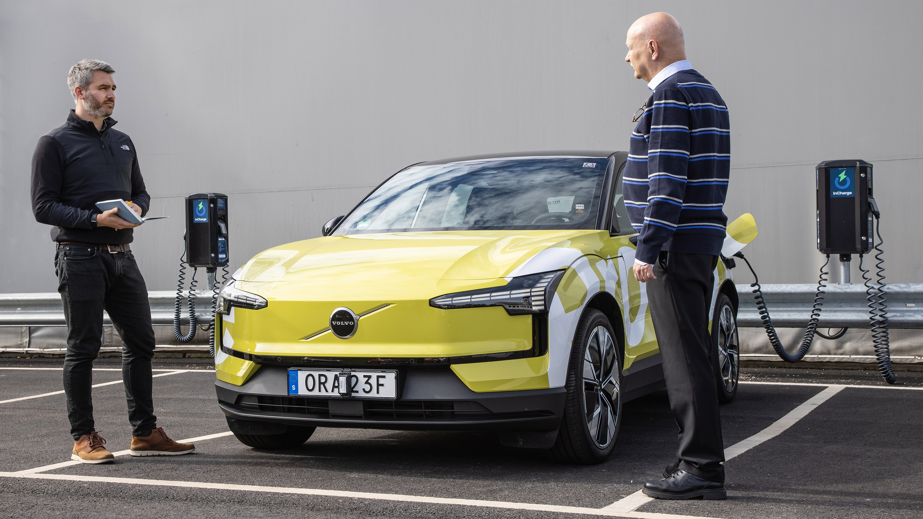 Volvo EX30 prototype - interview