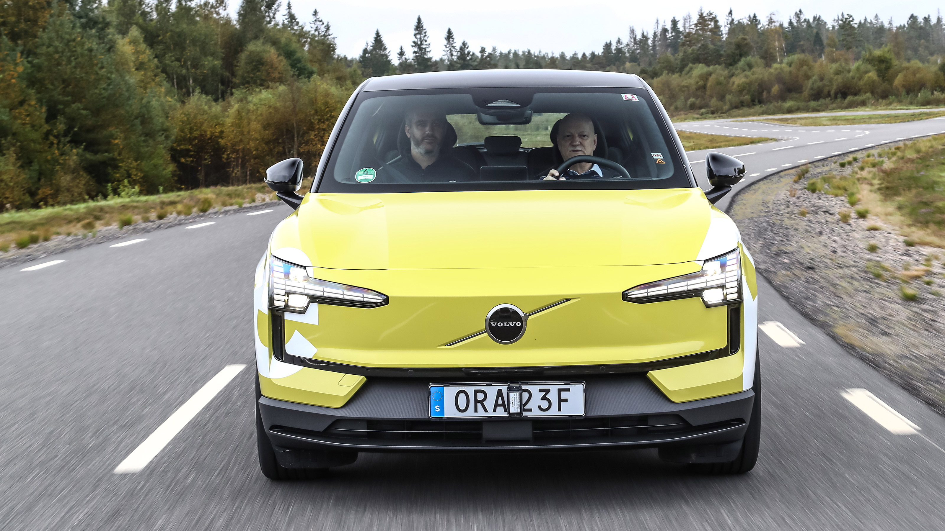 Volvo EX30 prototype - full front