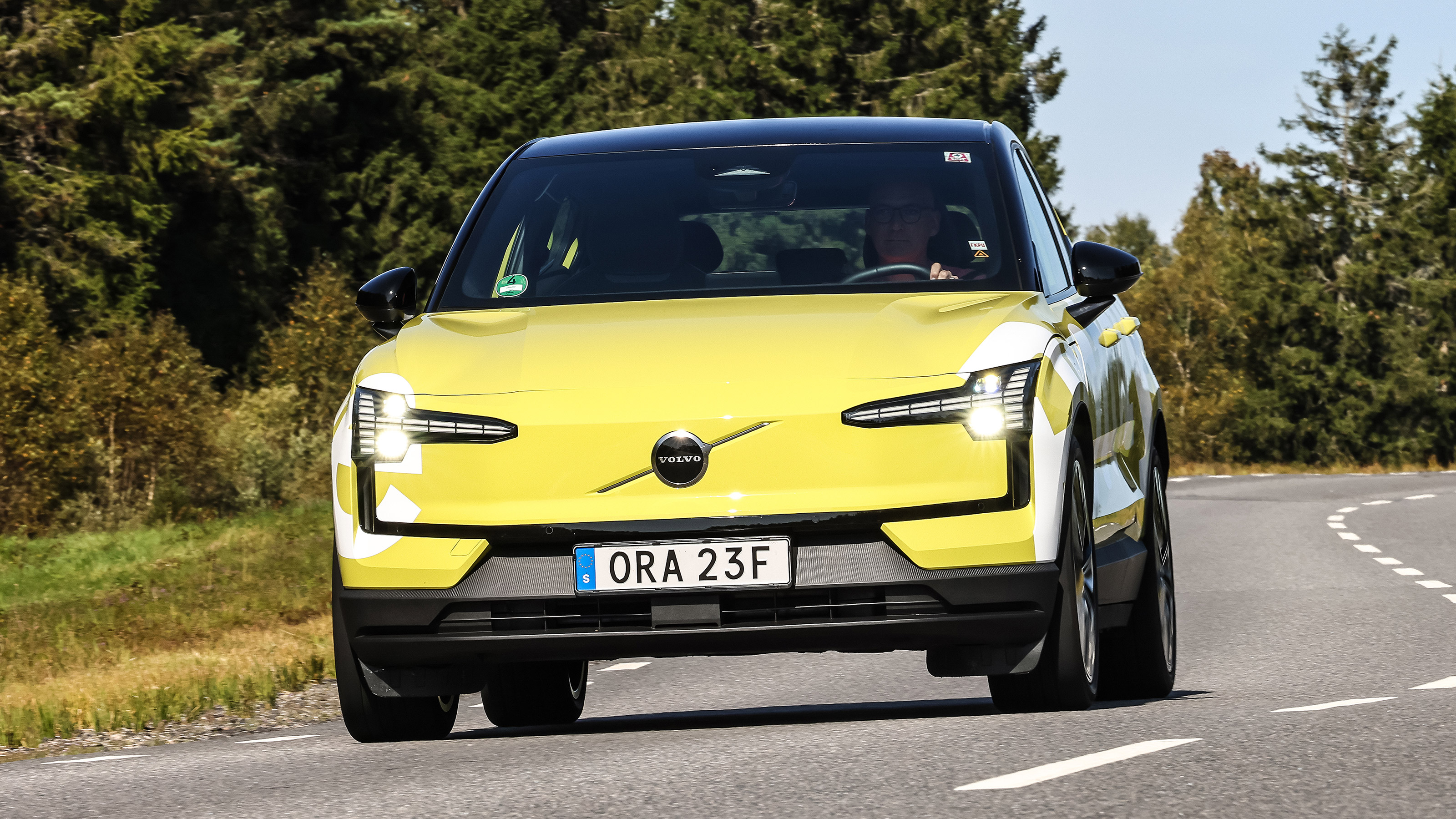 Volvo EX30 prototype - front cornering