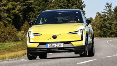 Volvo EX30 prototype - front cornering