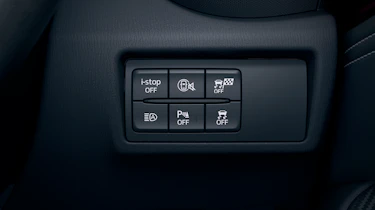 2024 Mazda MX-5 – driver's switchgear