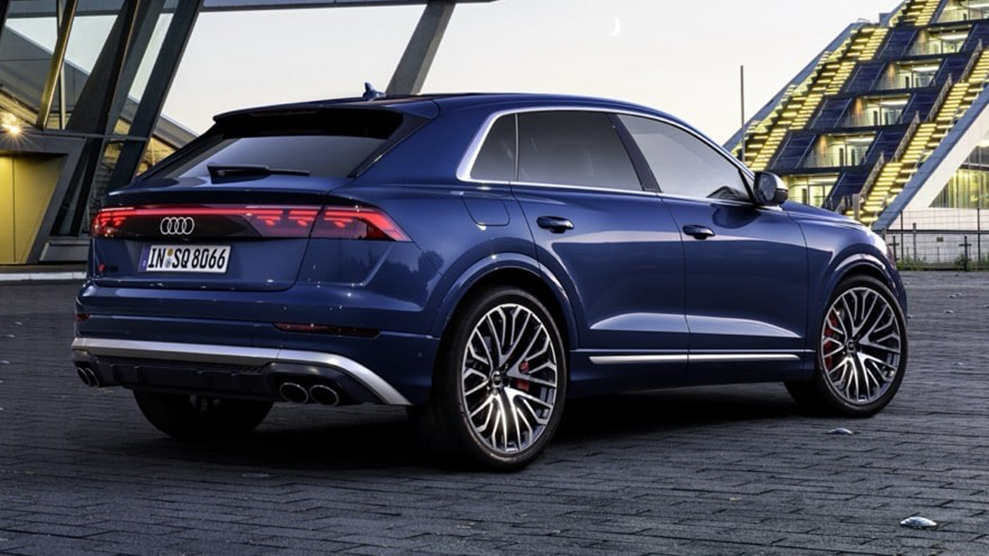 New Audi SQ8 - rear