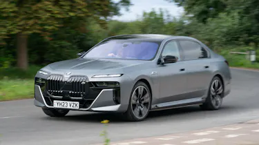 BMW 7 Series front cornering