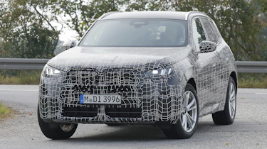 BMW X3 testing