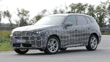 BMW X3 testing - front