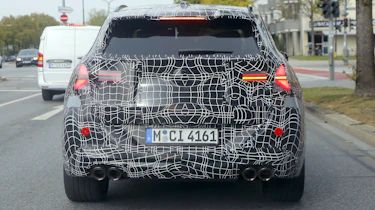 BMW X3 testing - rear static