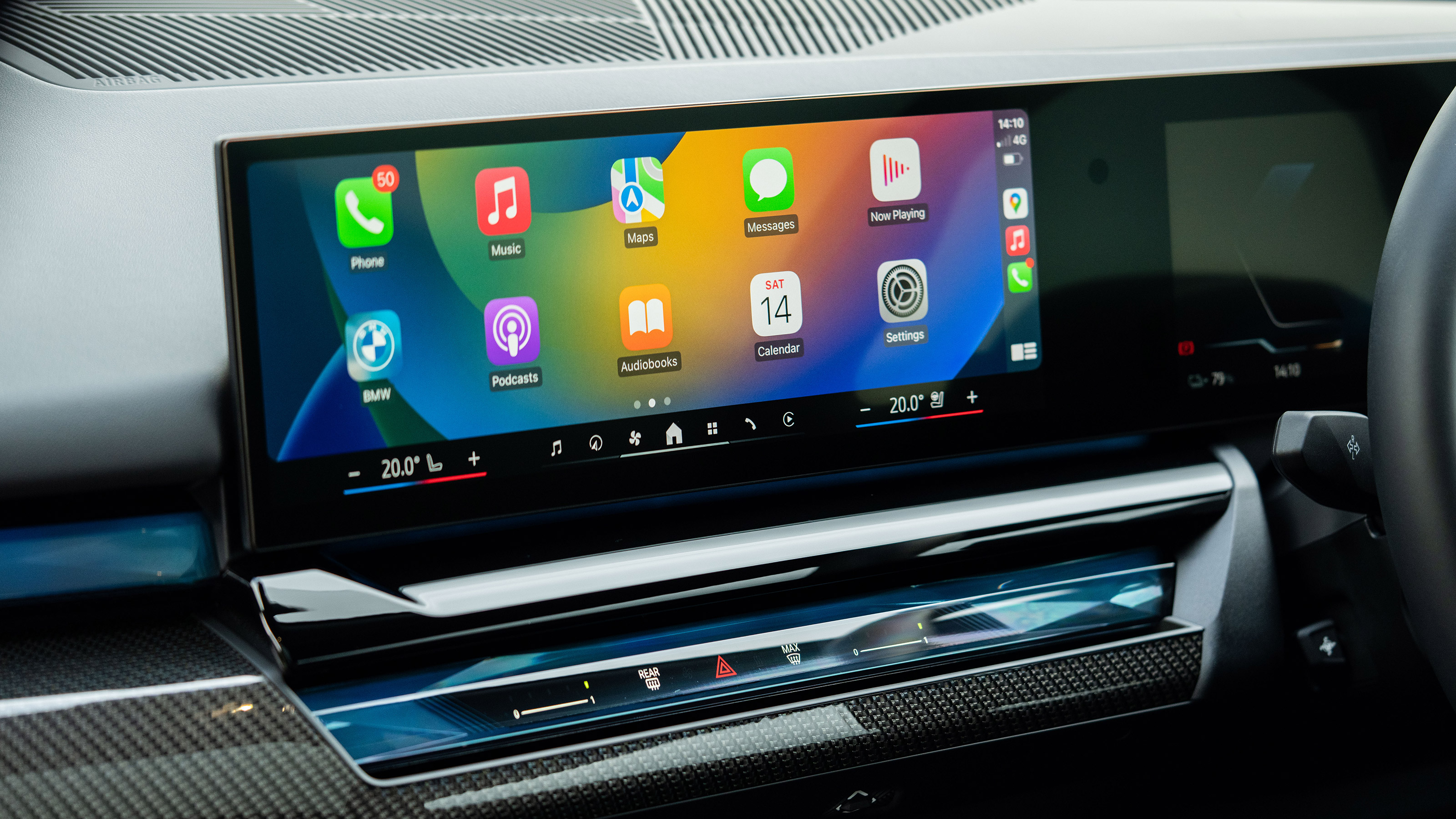 BMW i5 eDrive40 M Sport - infotainment