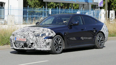 Facelifted BMW i4 - front quarter