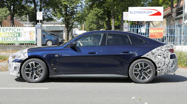 Facelifted BMW i4 - side