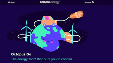 Octopus Energy Go website page