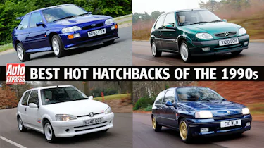 Best hot hatchbacks of the 1990s - header image