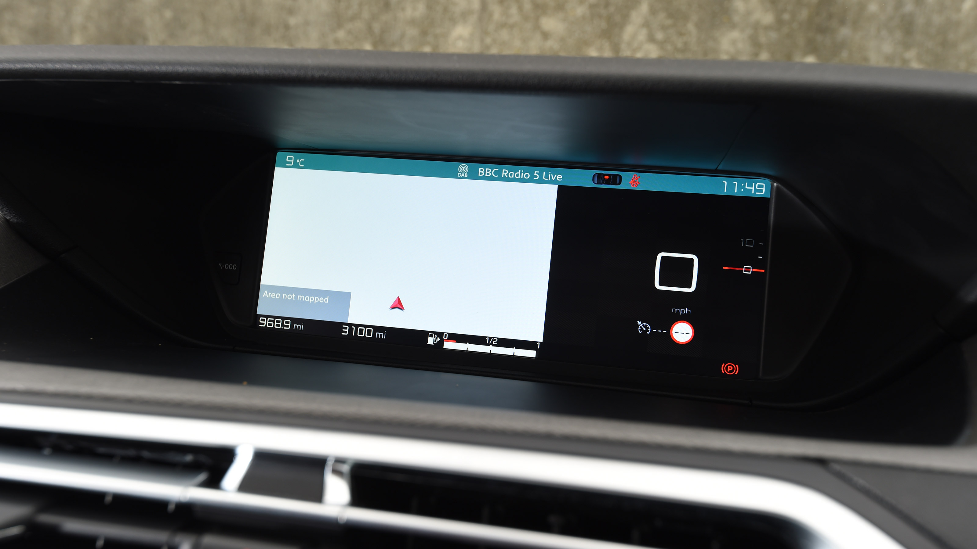 Citroen C4 Picasso Mk2 - screen