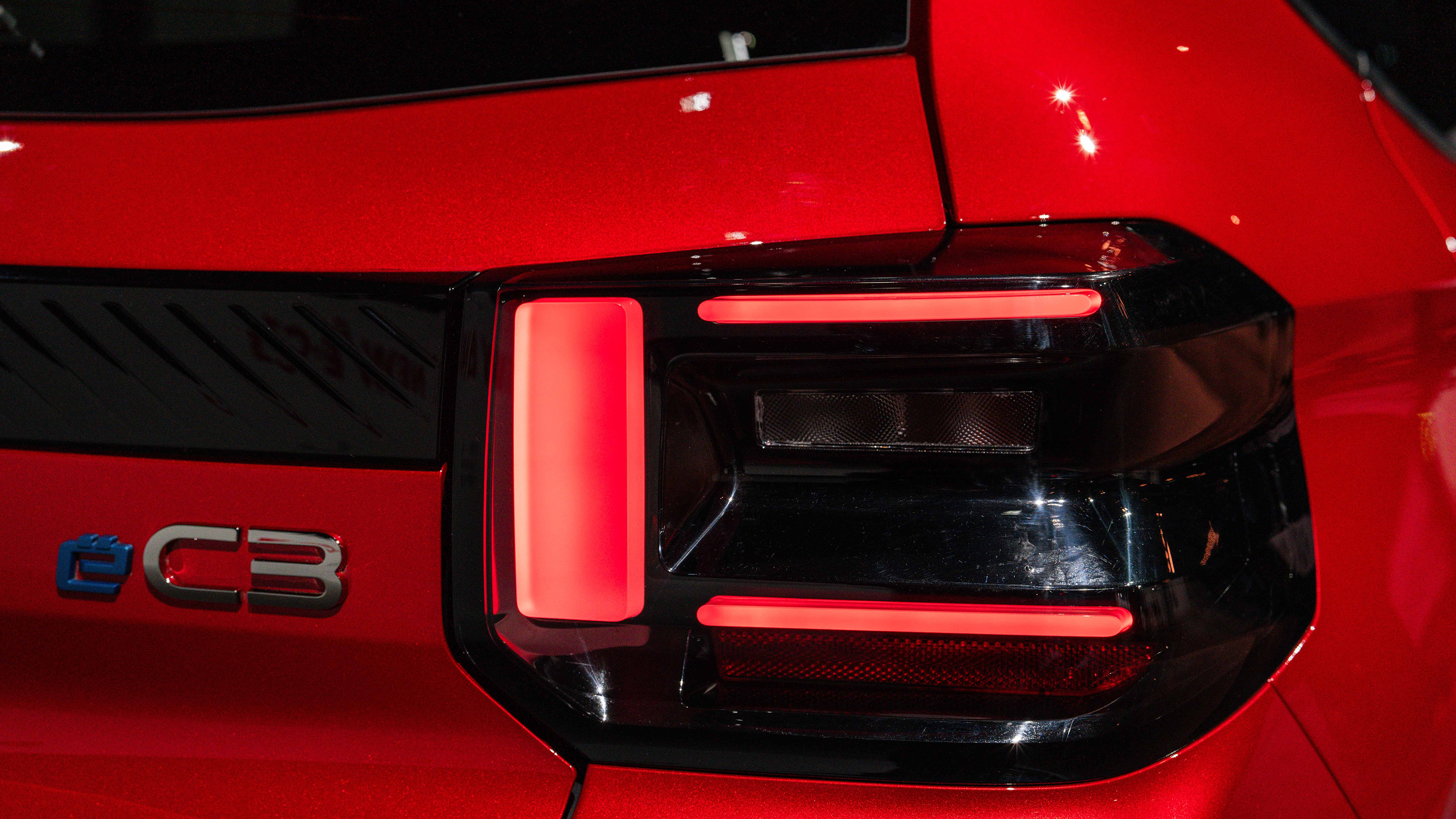 Citroen e-C3 - rear light