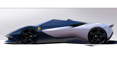 Ferrari SP-8 design - side