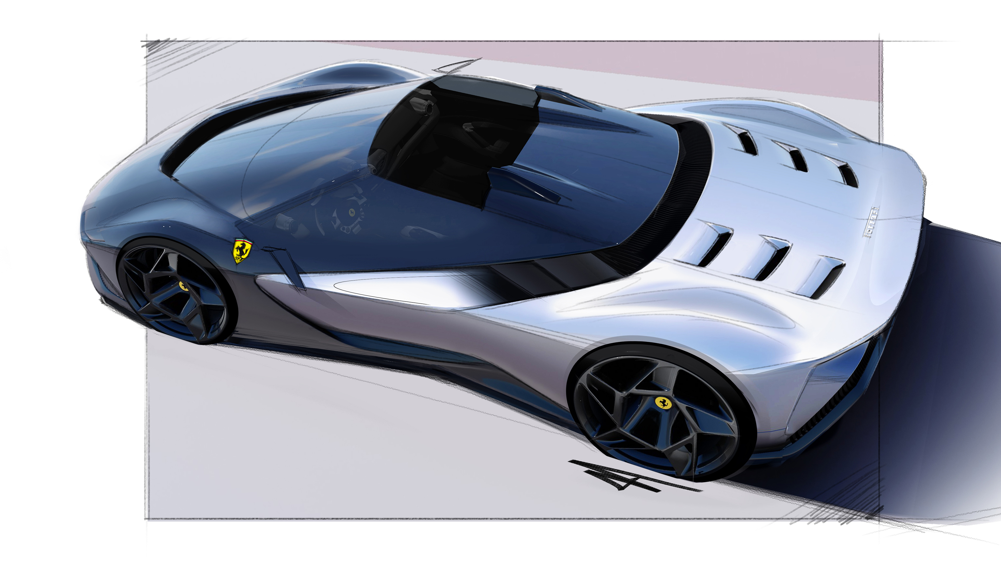 Ferrari SP-8 - top 