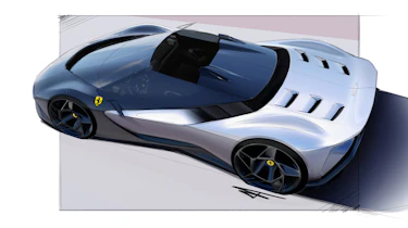 Ferrari SP-8 - top