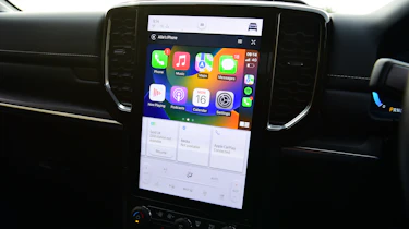 Ford Ranger Platinum - infotainment screen