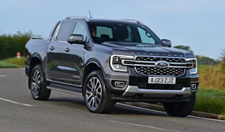 Ford Ranger Platinum - front action