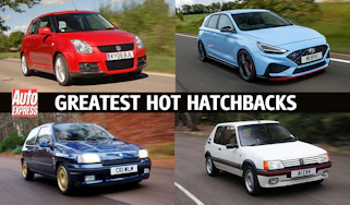 Greatest hot hatchbacks - header image