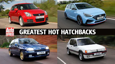 Greatest hot hatchbacks - header image