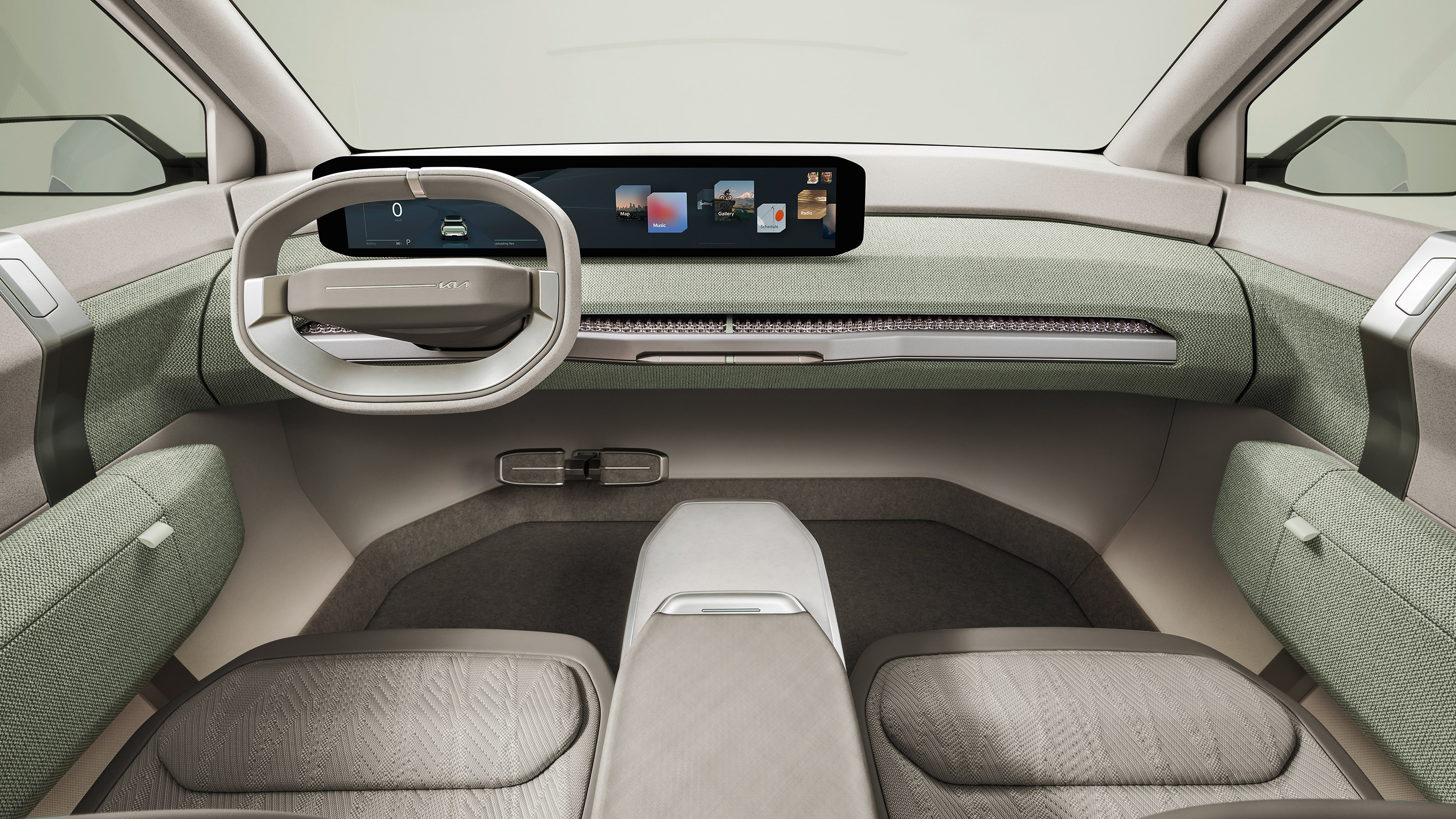 Kia Concept EV3 - dash