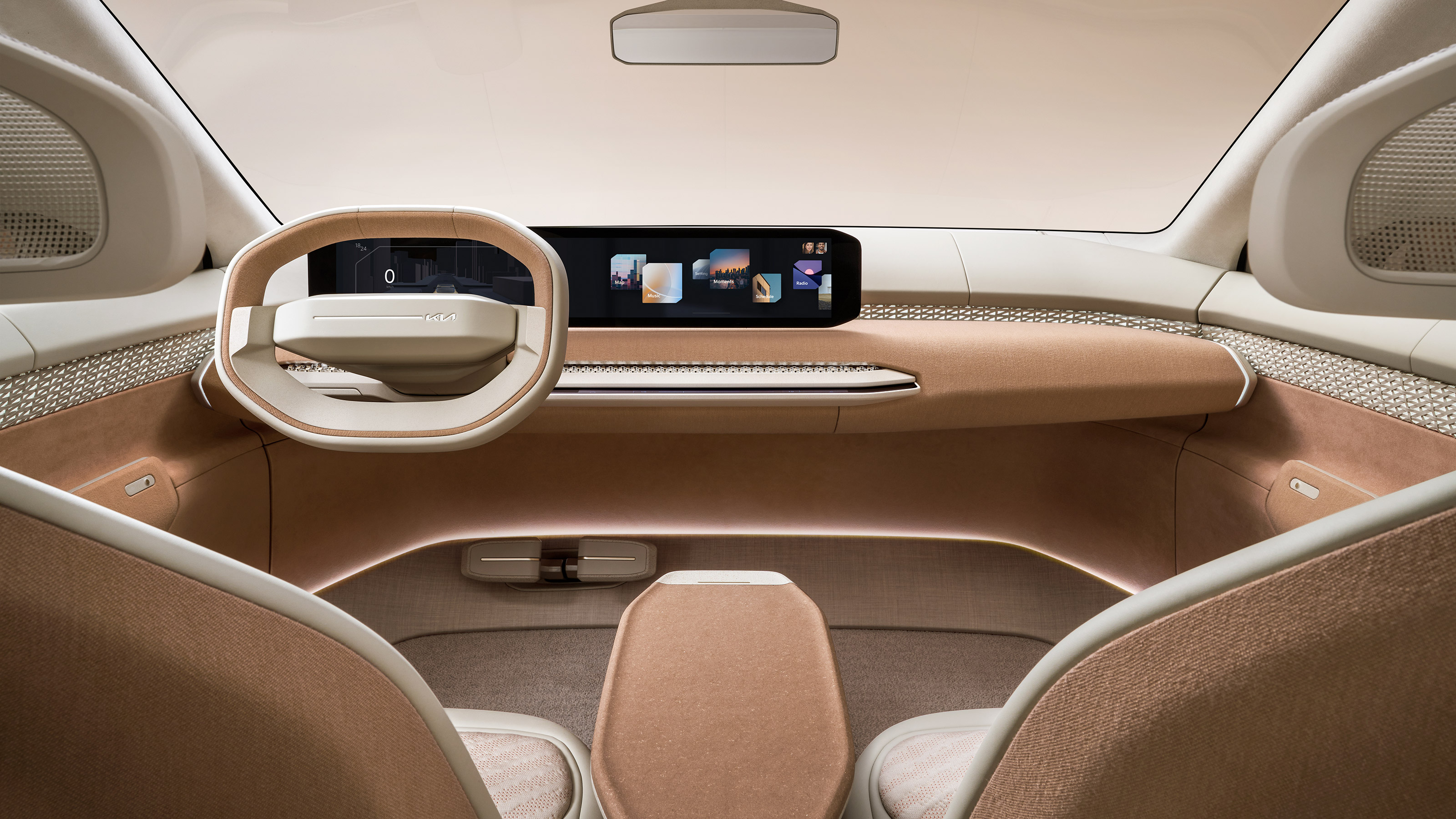 Kia Concept EV4 - dash