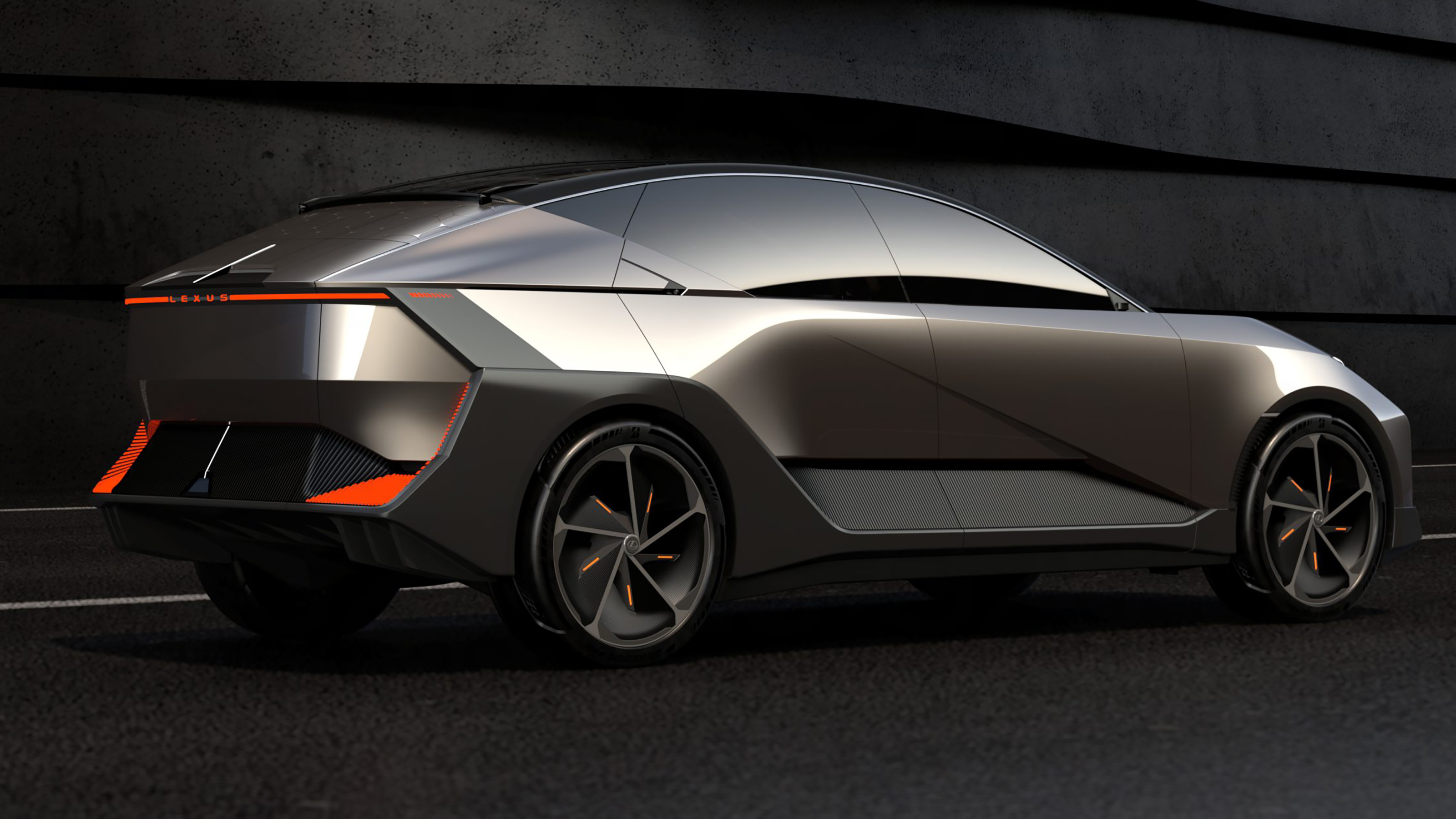 Lexus LF-ZL concept - rear 3/4 static