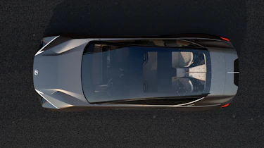 Lexus LF-ZL concept - top-down static