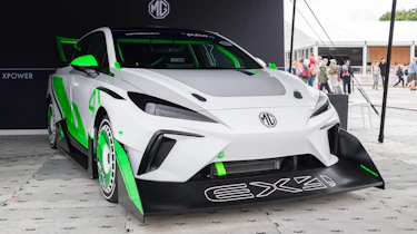 MG EX4 concept car - front static