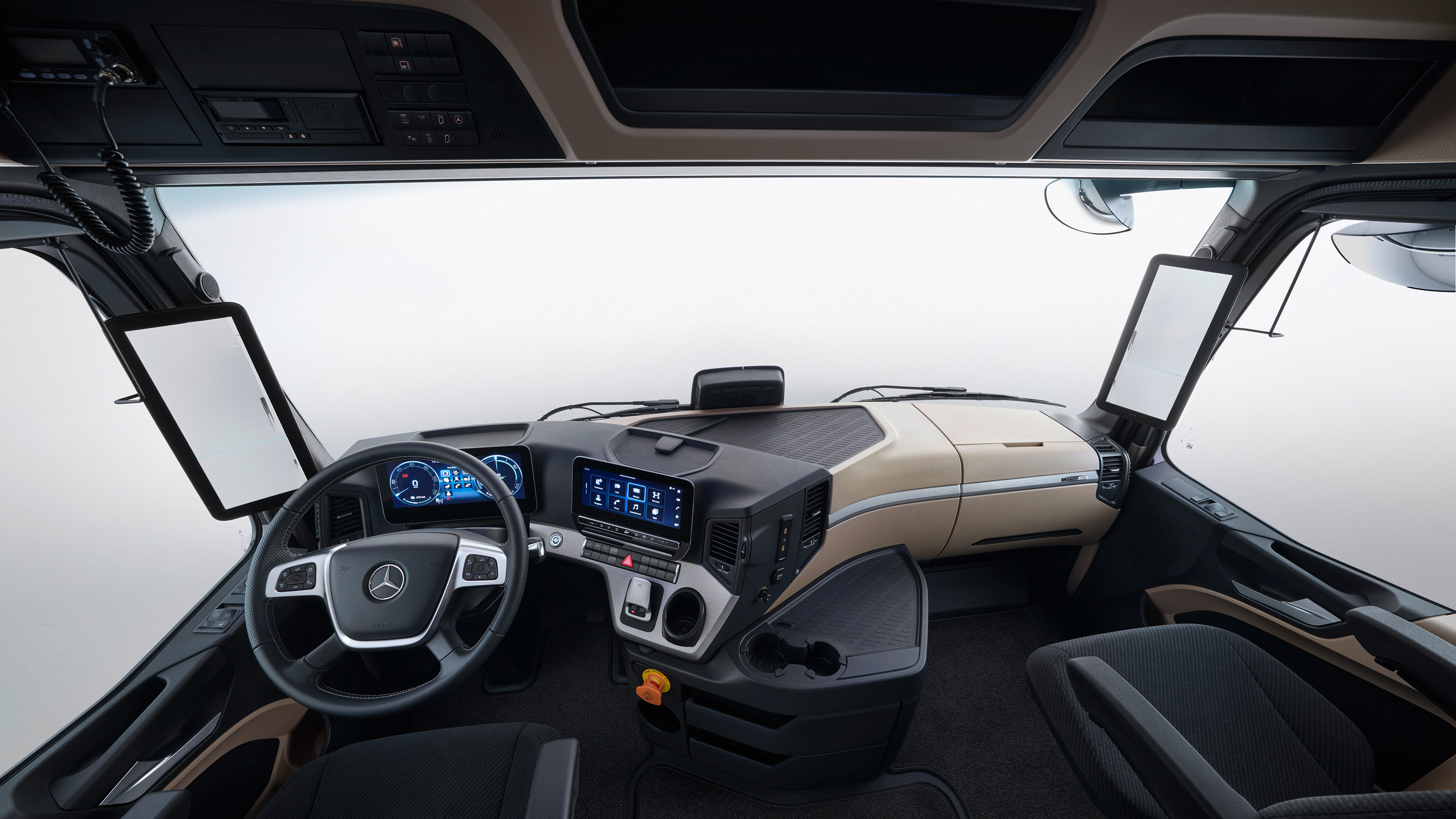 Mercedes eActros 600 - dashboard