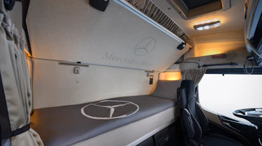 Mercedes eActros 600 - driver's sleeping area
