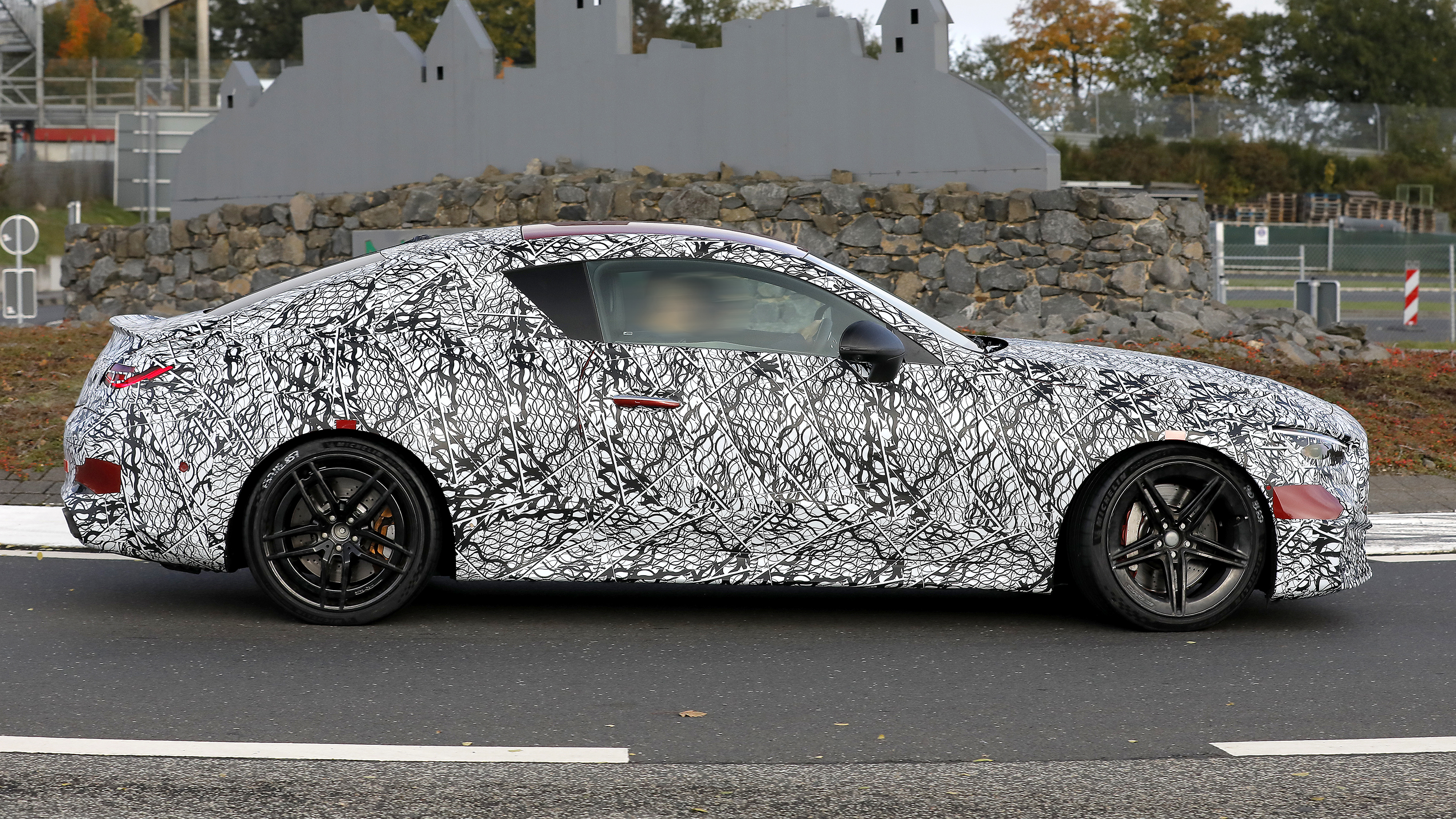 Mercedes-AMG CLE 63 (camouflaged) - side action
