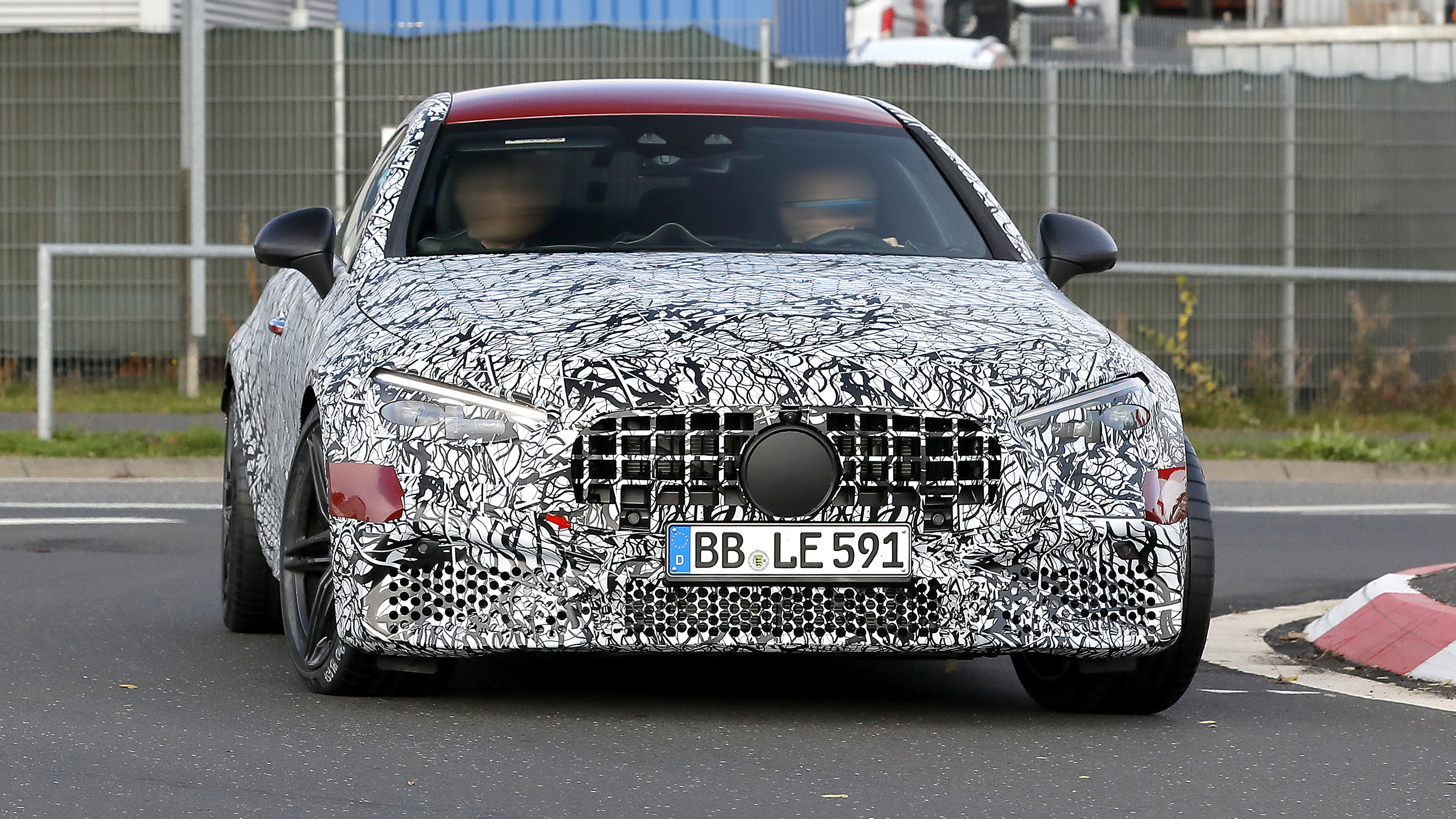Mercedes-AMG CLE 63 (camouflaged) - front